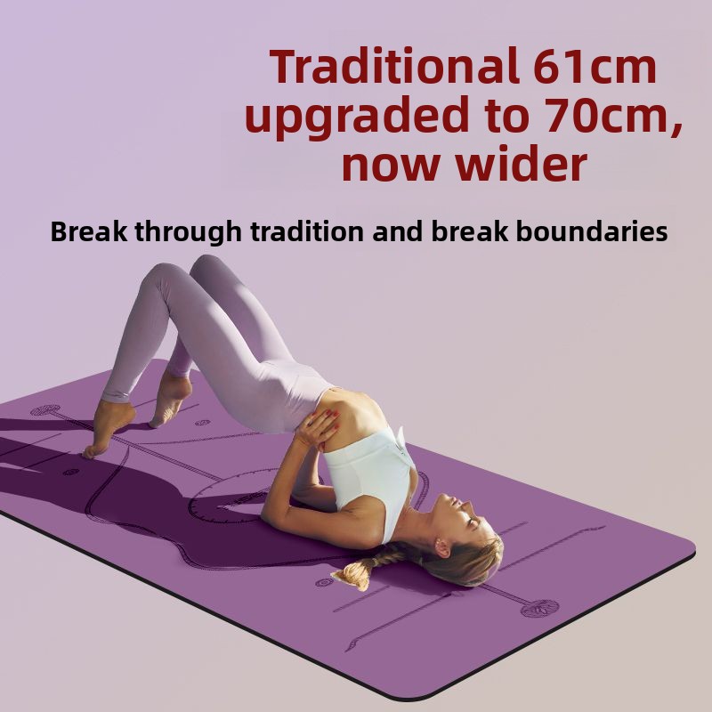 Pilates Yoga Mat Workout - Doğal Kauçuk Yoga Matı Pilates Hindistan