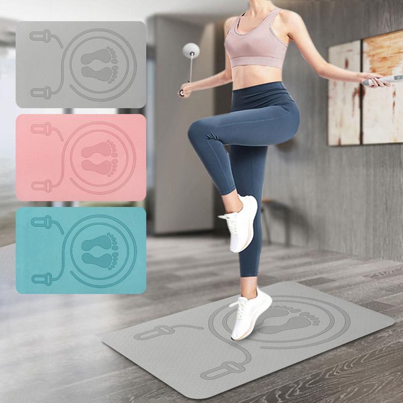 Pilates Yoga Mat Workout - 6mm Atlama İpi Matı TPE Malzeme