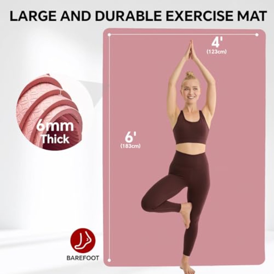 Evde Egzersizler, Pilates, Esn - Pilates Yoga Mat Workout incelemesi ve fiyatı