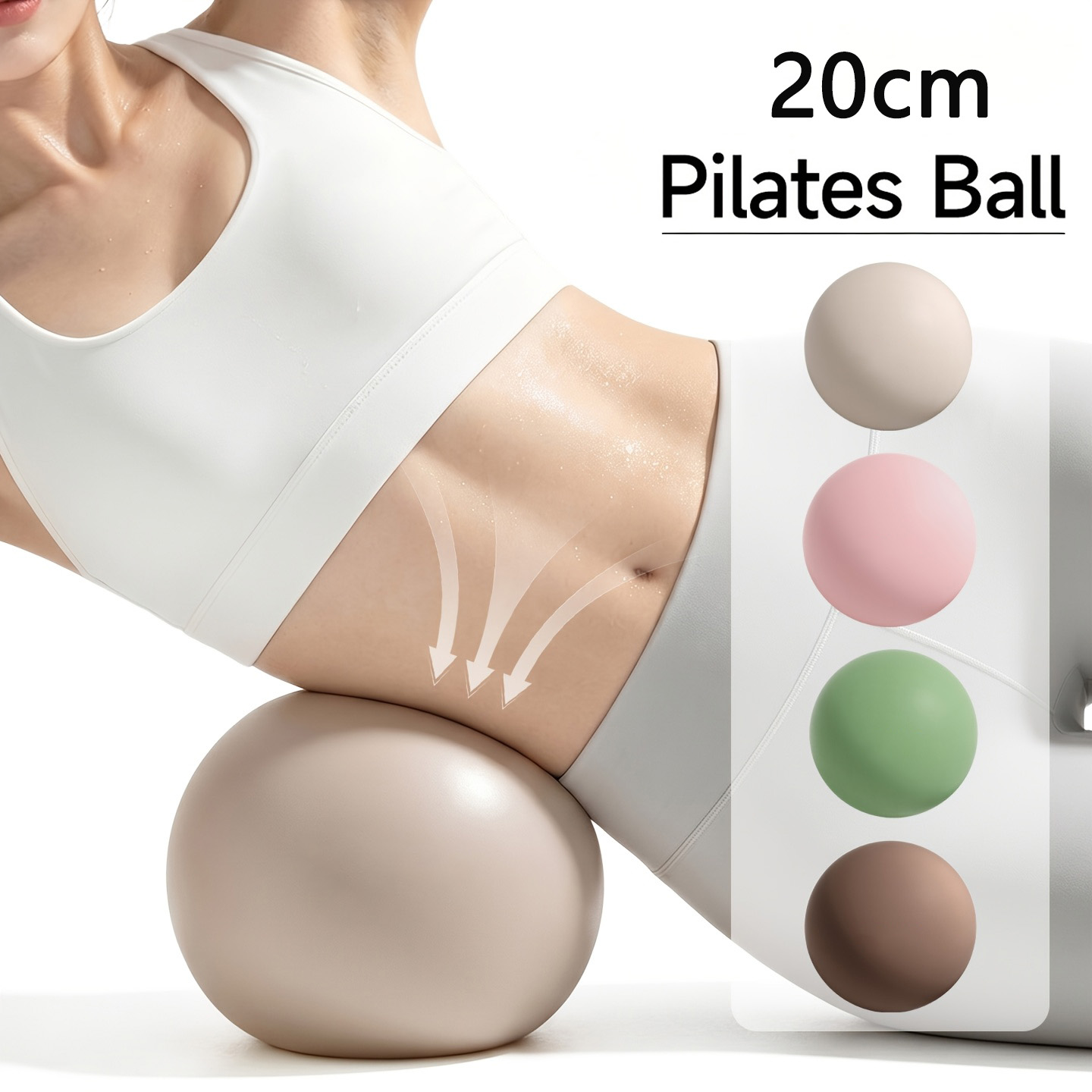 7.87 İnç Mini Yoga Fitness Top - Pilates Ball Mini incelemesi ve fiyatı