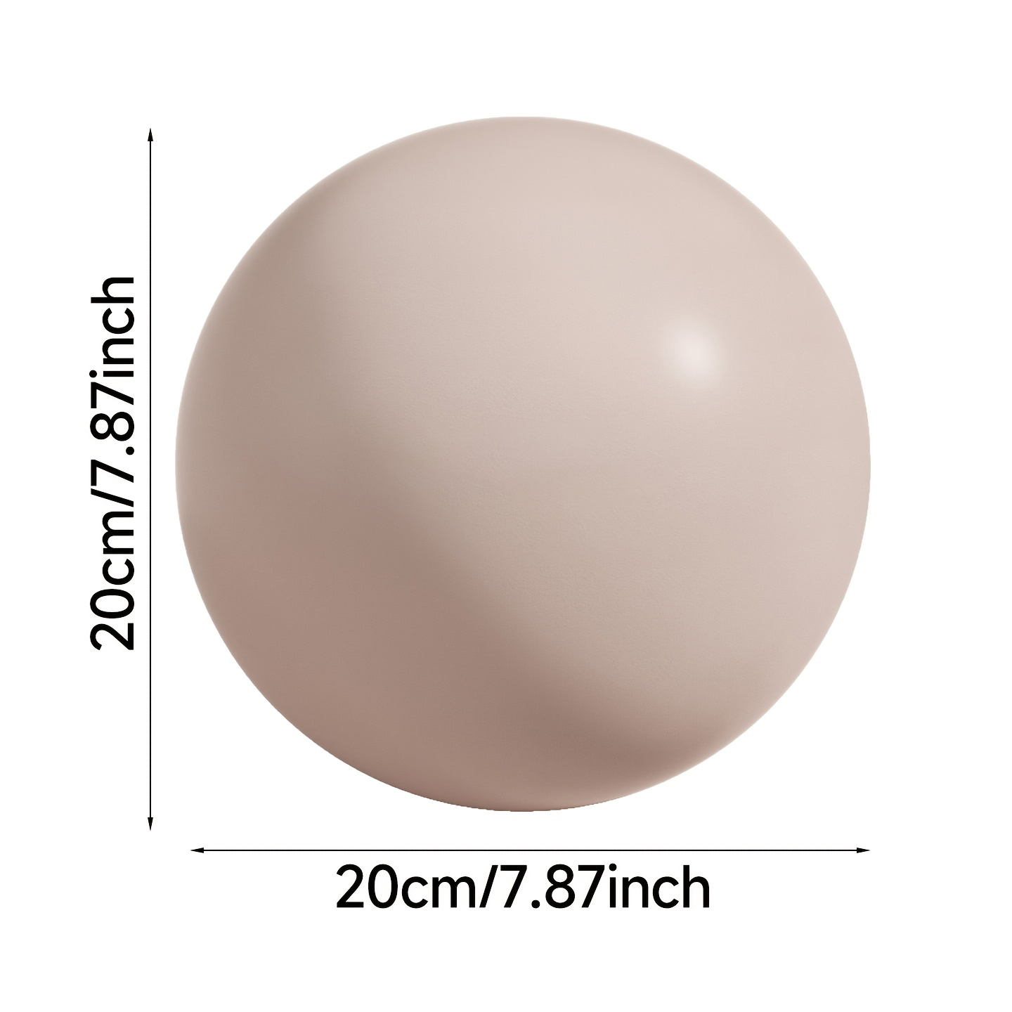7.87 İnç Mini Yoga Fitness Top - Pilates Ball Mini incelemesi ve fiyatı