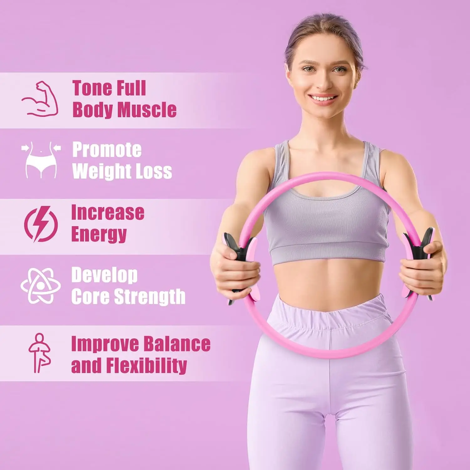 Pilates Halkası, Evde Direnç A - Pilates Ring Magic incelemesi ve fiyatı