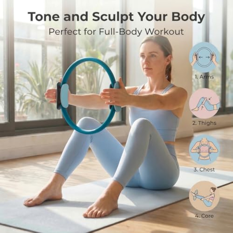 Evde Pilates yapmak için halka - Pilates Ring Magic incelemesi ve fiyatı