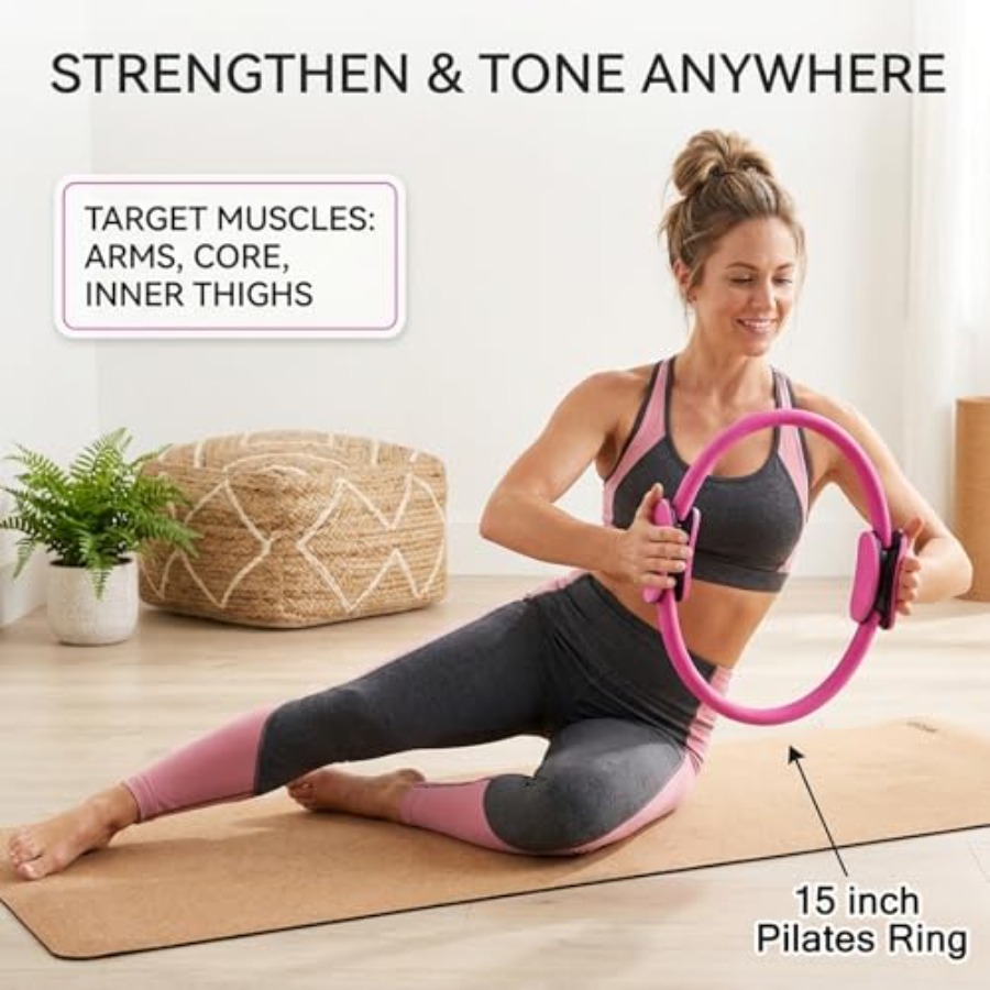 Evde Pilates yapmak için halka - Pilates Ring Magic incelemesi ve fiyatı