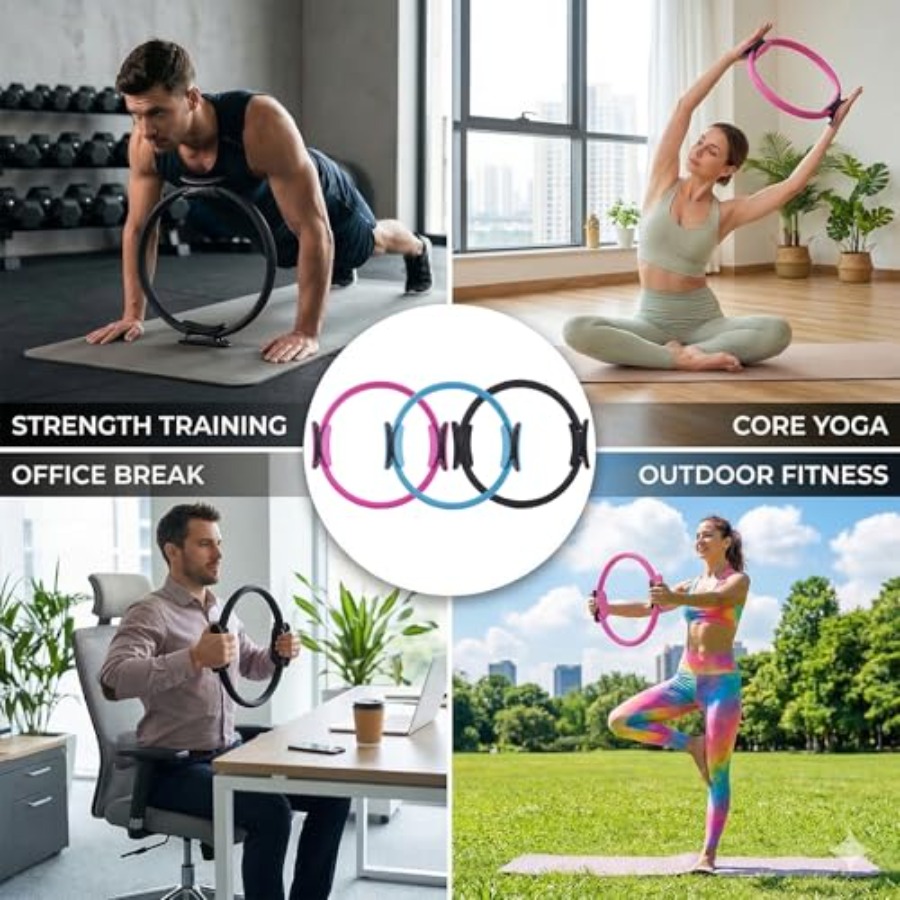 Evde Pilates yapmak için halka - Pilates Ring Magic incelemesi ve fiyatı