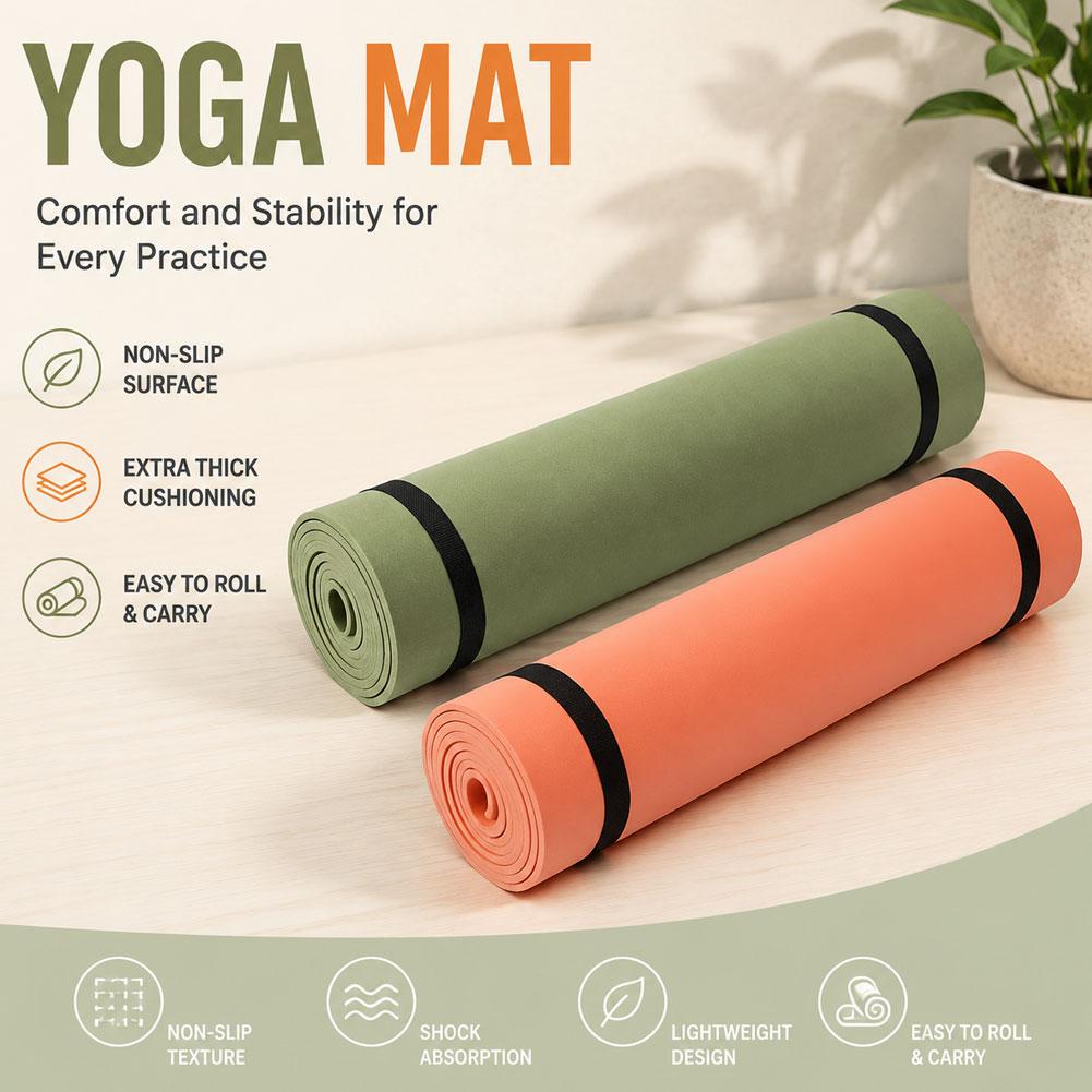 Kaymaz Egzersiz Fitness Pilate - Pilates Yoga Mat incelemesi ve fiyatı